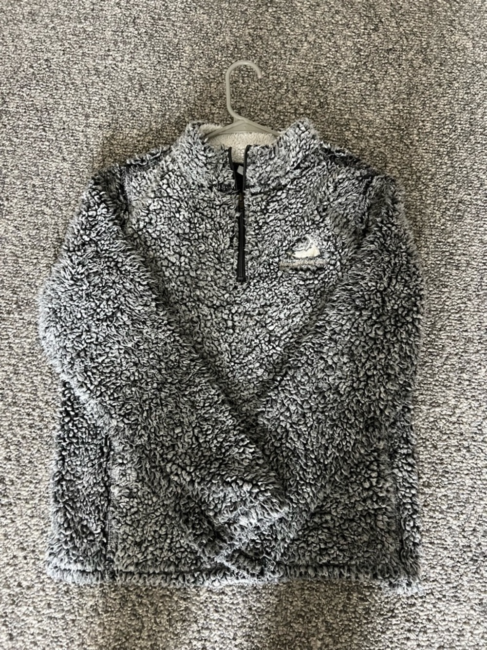 Nantucket Surf Club Gray Sherpa Half-Zip Pullover